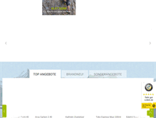 Tablet Screenshot of bergsport-welt.de